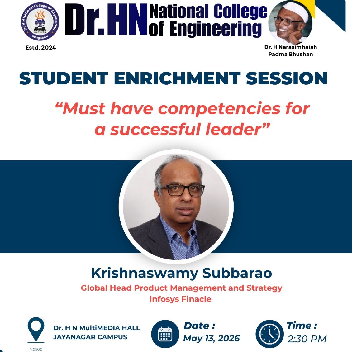 STUDENT ENRICHMENT SESSION