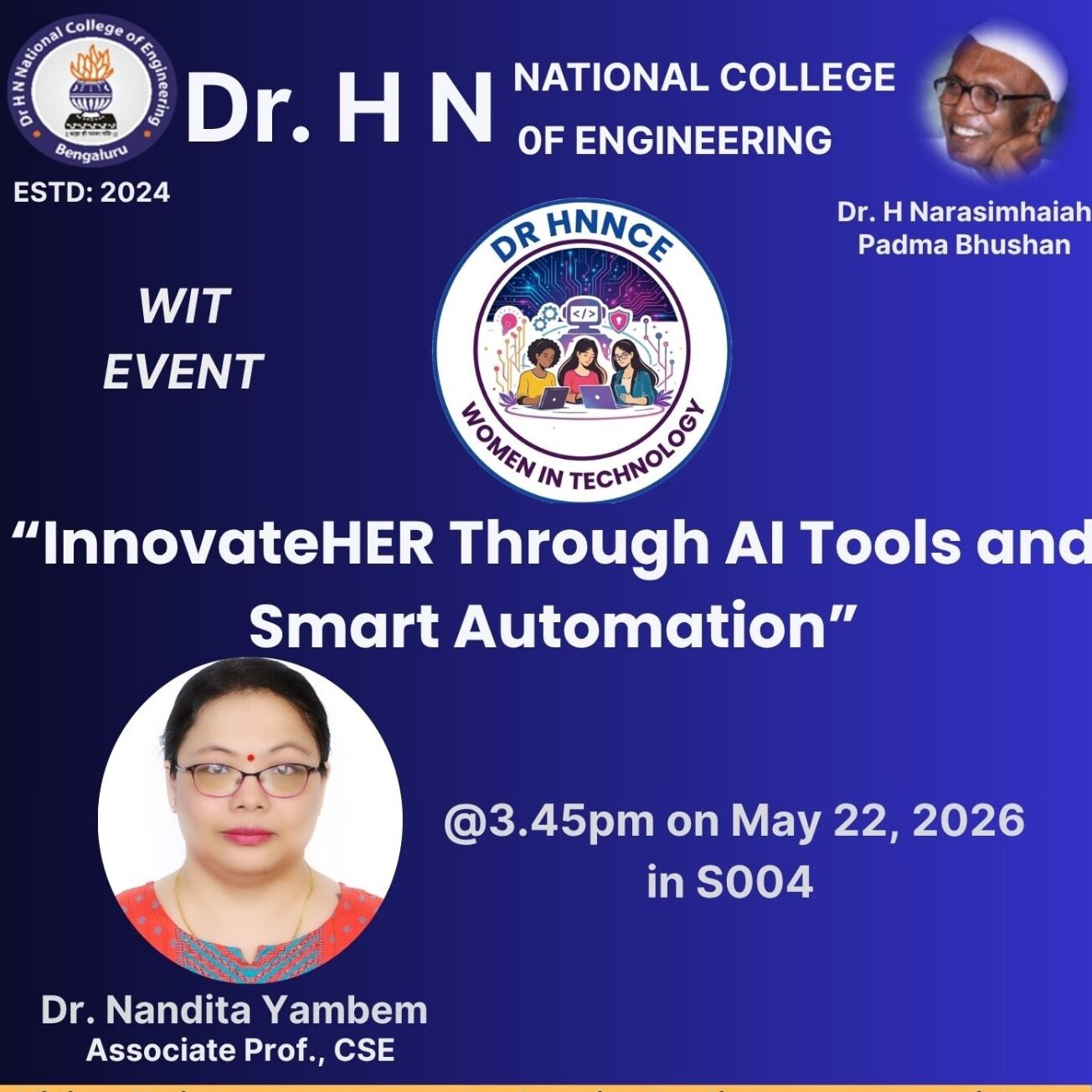 InnovateHER Through Al Tools and Smart Automation